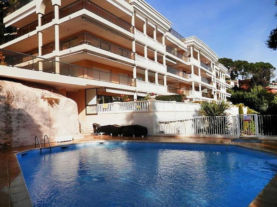 Residence De Luxe Sun Paradis, Studio Terrasse, Vue Mer Piscine Cannes Eksteriør billede