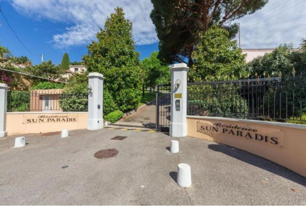 Residence De Luxe Sun Paradis, Studio Terrasse, Vue Mer Piscine Cannes Eksteriør billede